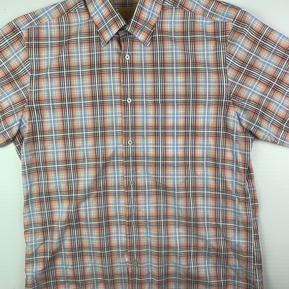 ROBERT TALBOTT Carmel Mens  Cotton Shirt Size M - Picture 2 of 7